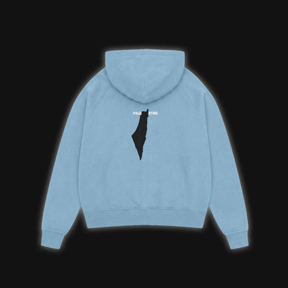 JUSTICE ZIP HOODIE (SUMMER BLUE)