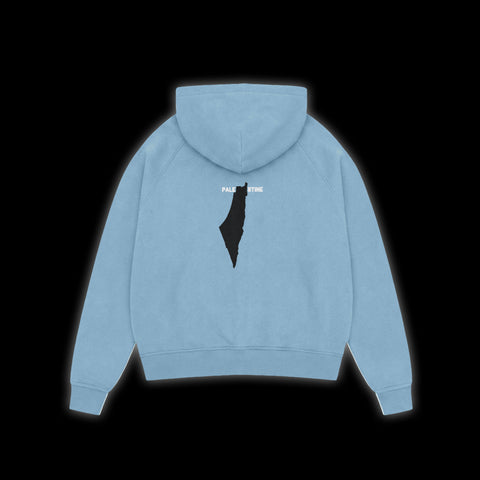 JUSTICE ZIP HOODIE (SUMMER BLUE)