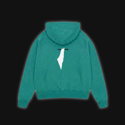 JUSTICE ZIP HOODIE (SUMMER GREEN)