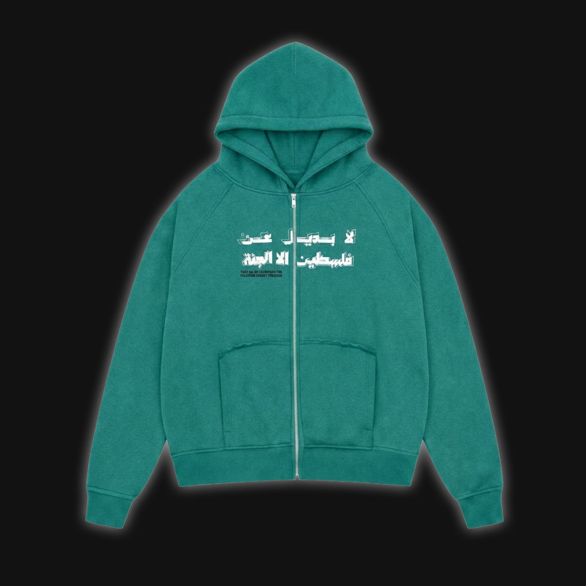 JUSTICE ZIP HOODIE (SUMMER GREEN)