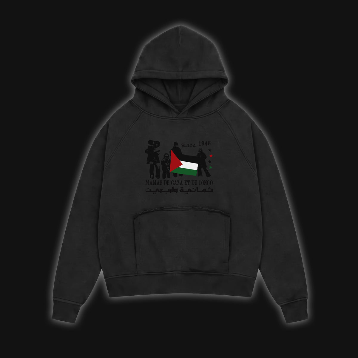 GA$A CONGO HOODIE (DARK GREY)