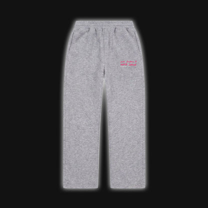 JUSTICE JOGGER [LIGHT PINK ON GREY]