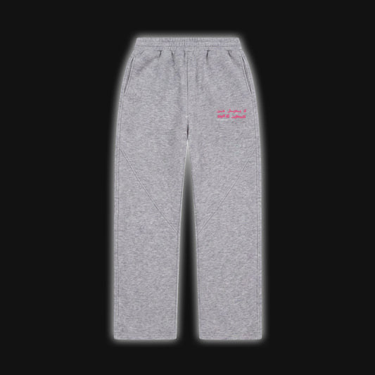 JUSTICE JOGGER [LIGHT PINK ON GREY]