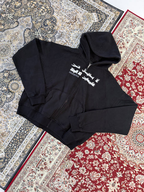 JUSTICE ZIP HOODIE (BLACK)