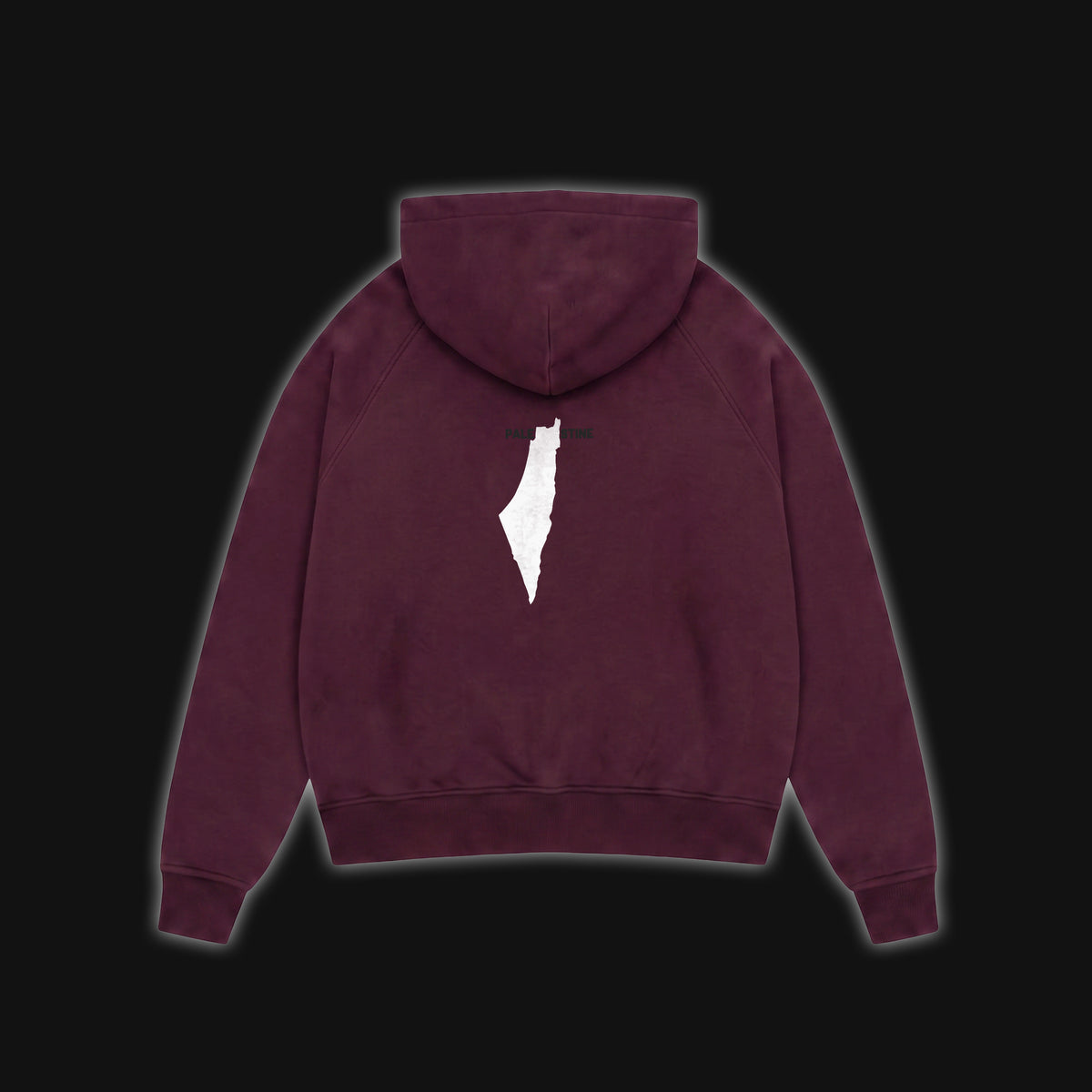 JUSTICE HOODIE (WINE RED)